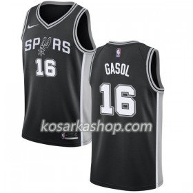 Dres San Antonio Spurs Pau Gasol 16 Nike 2017-18 Crna Swingman